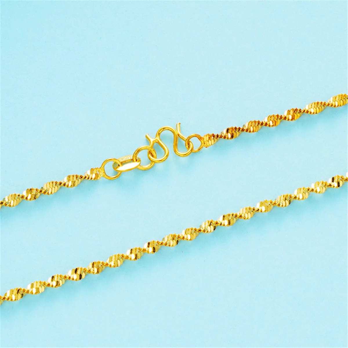 18K Gold-Plated Flower Statement Necklace