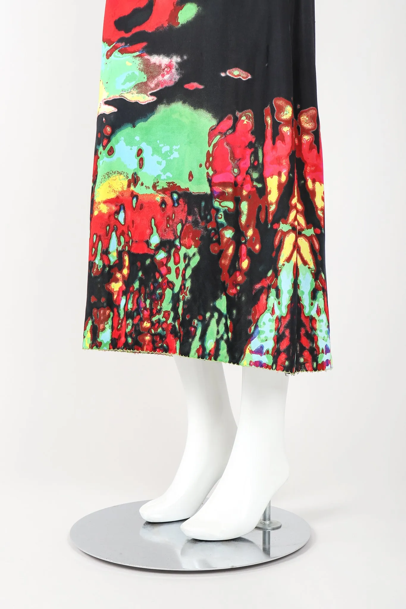 2000 S/S Abstract Exposure Rasta Skirt