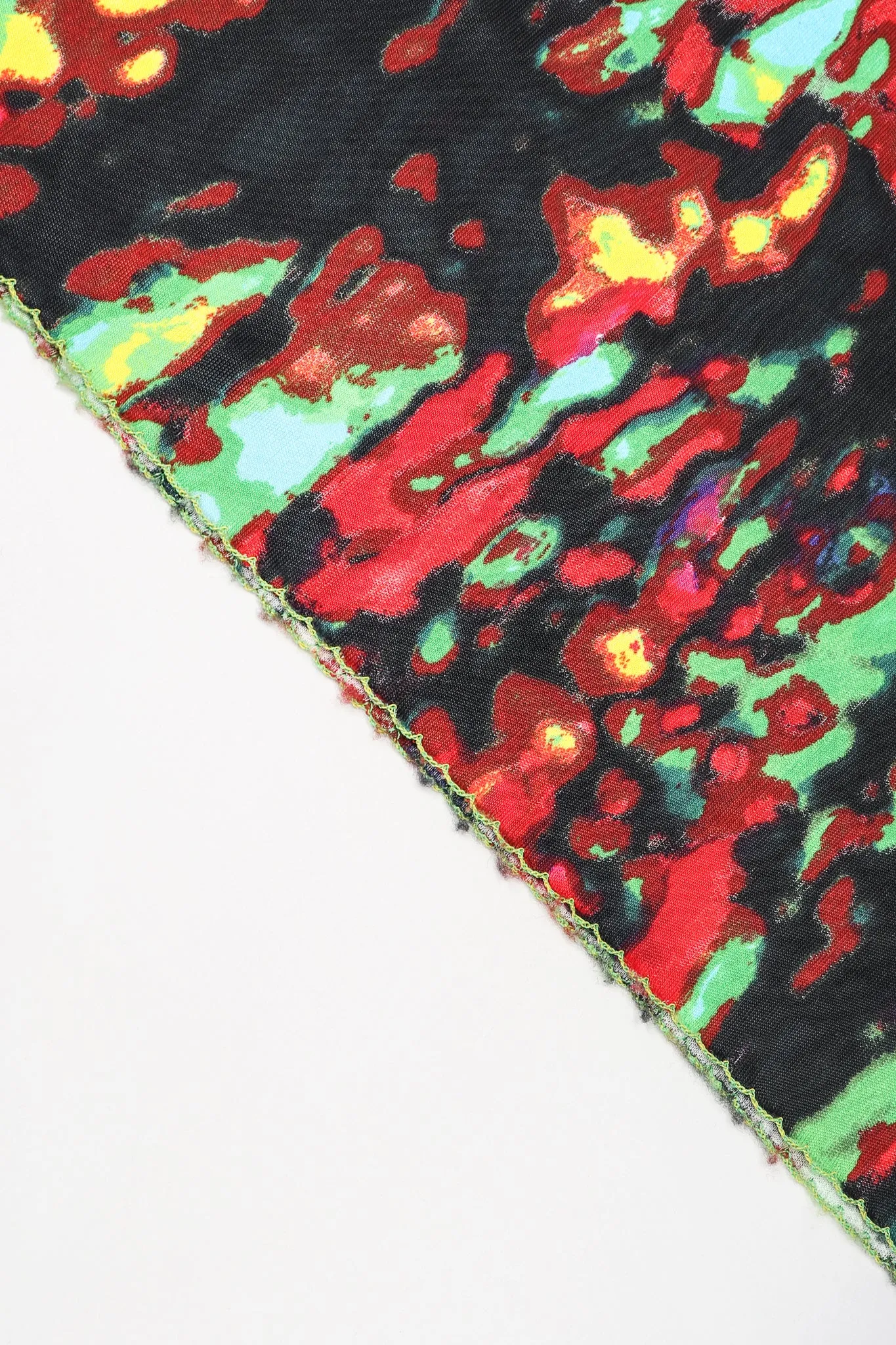 2000 S/S Abstract Exposure Rasta Skirt