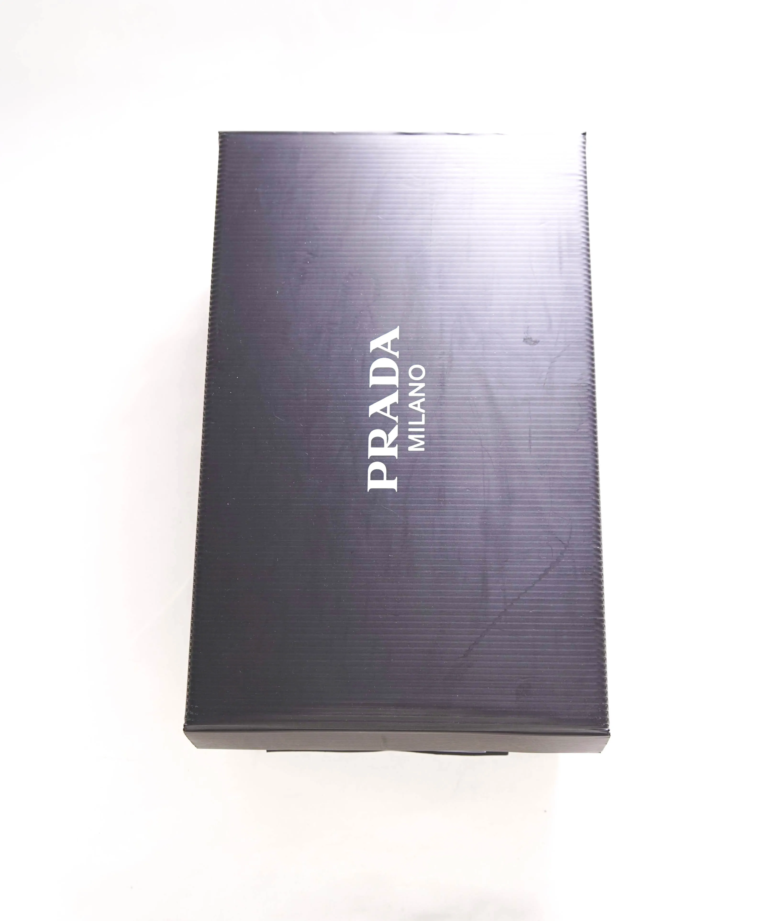 $875 PRADA - "CANNES" Re-nylon Triangle Logo Nylon Slip-On Loafers Sneaker - 9 US (8 IT)
