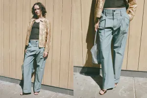 ABDOU TROUSER, LIGHT COTONE