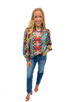 Alden Adair Phoebe Top - Plume