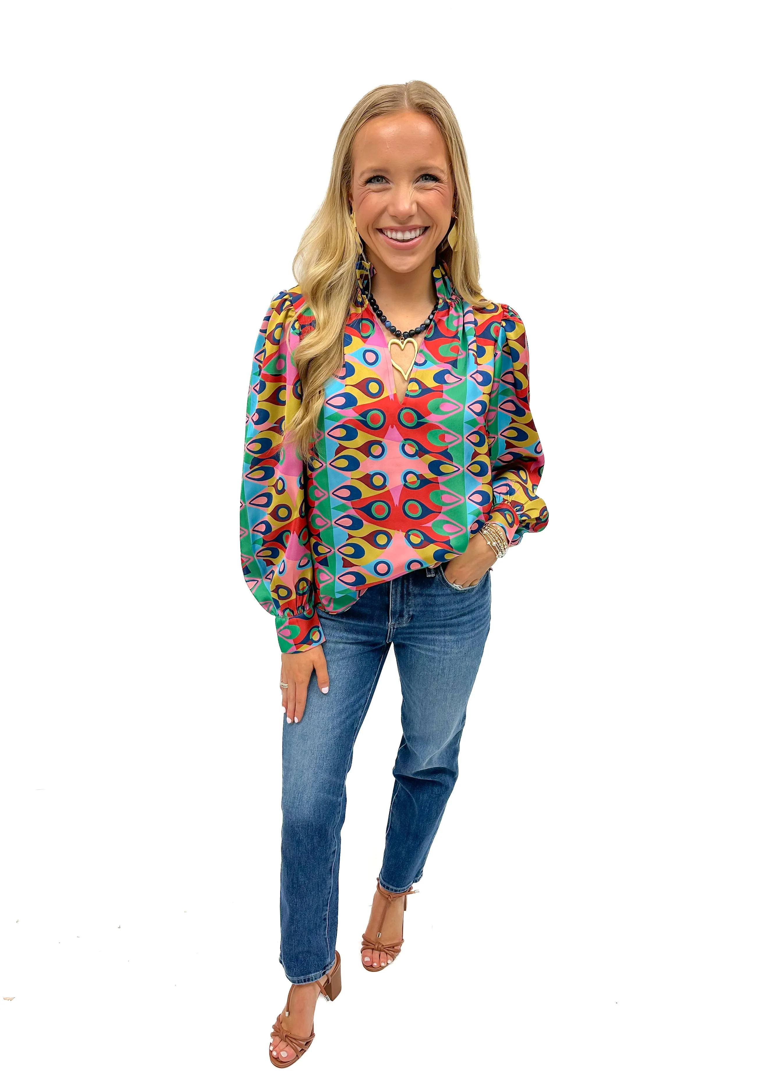 Alden Adair Phoebe Top - Plume
