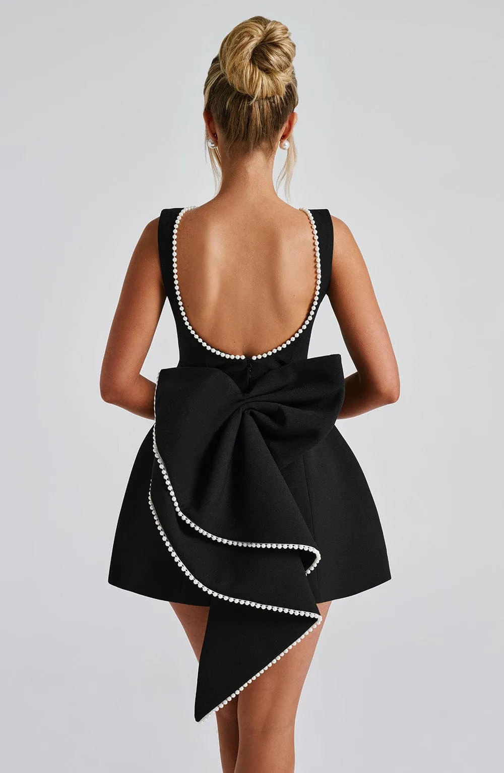 Alicia Mini Dress - Black