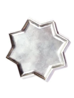Anantaya   I   8 Point Star Plate With Kalai Set of 4