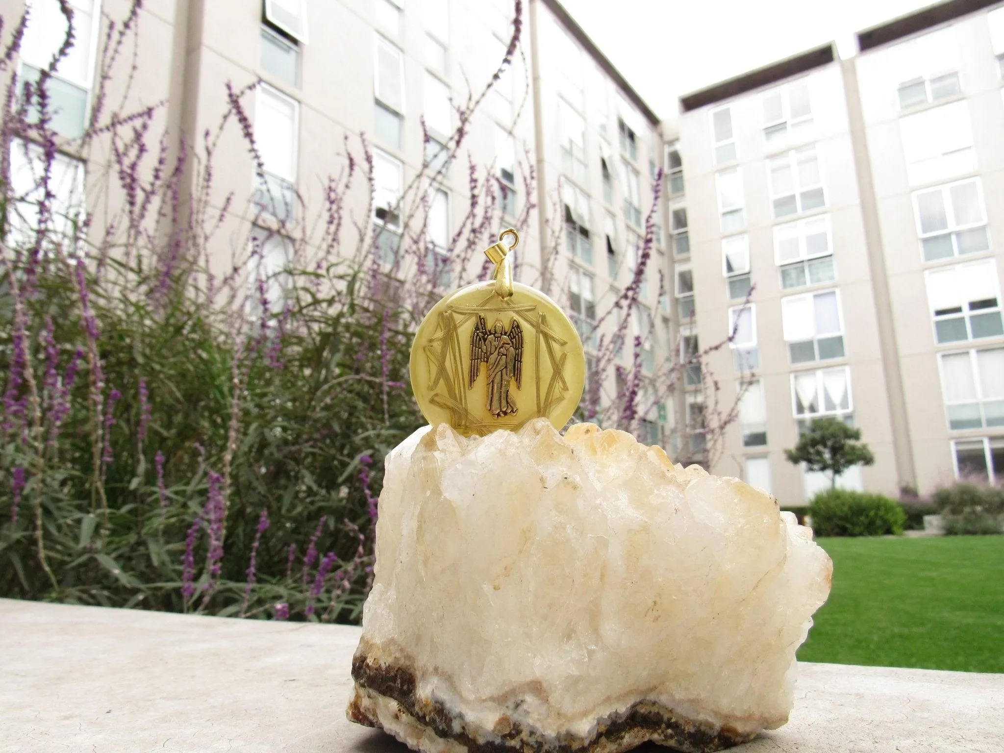 Archangel Jophiel 10 Vortex Gold Plated