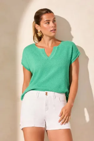 Audrey Pleated Wide Short w/ Back Elastic - Cocomilk