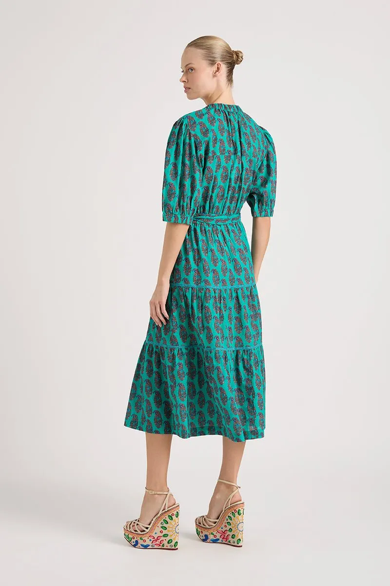 AUSTEN SEAL EMERALD MIDI