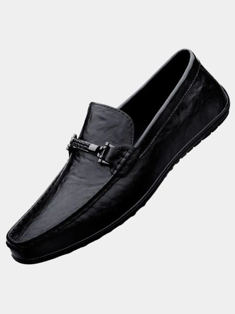 Belgravia Leather Loafers - Cross & Crown