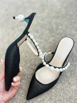 Betsey Johnson Evey Heels In Black