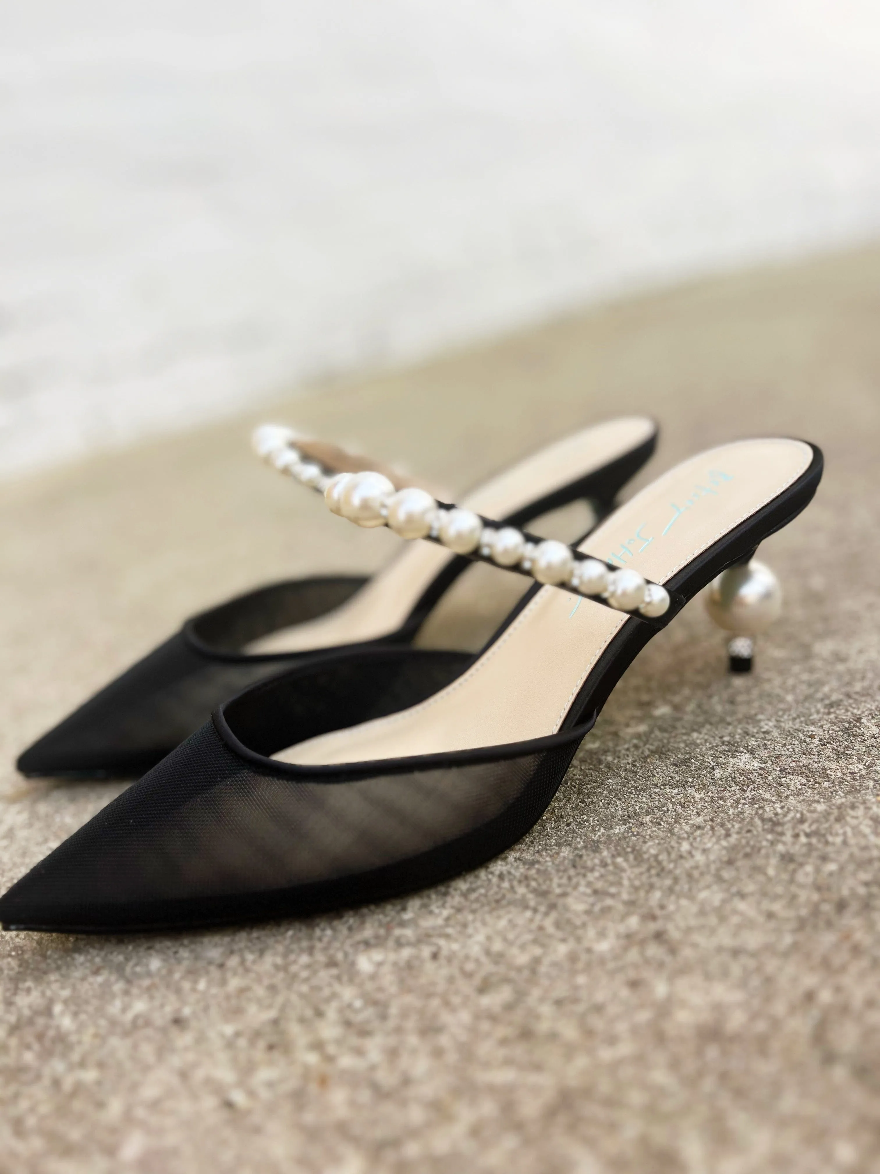 Betsey Johnson Evey Heels In Black