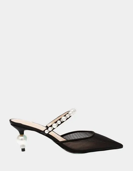 Betsey Johnson Evey Heels In Black