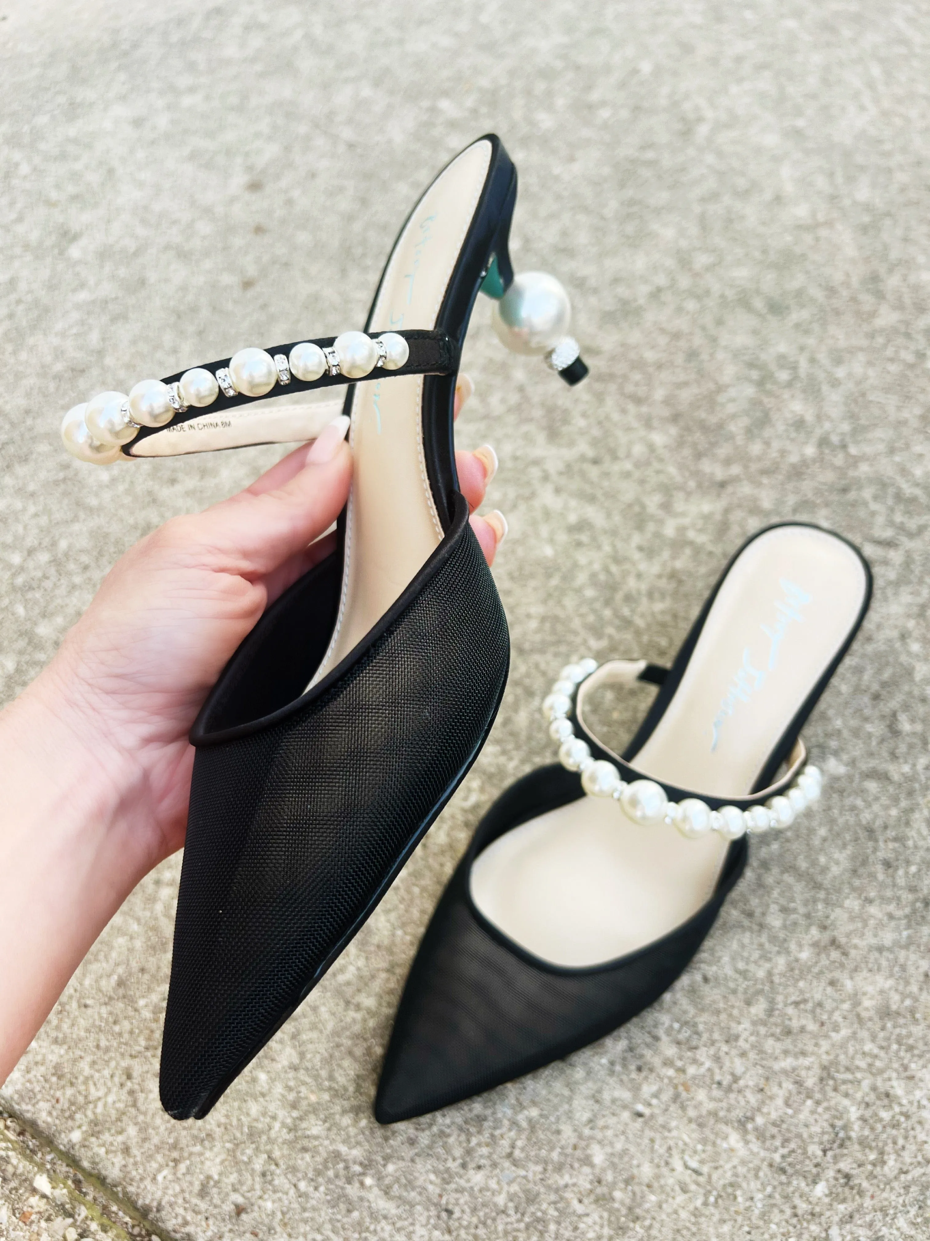 Betsey Johnson Evey Heels In Black