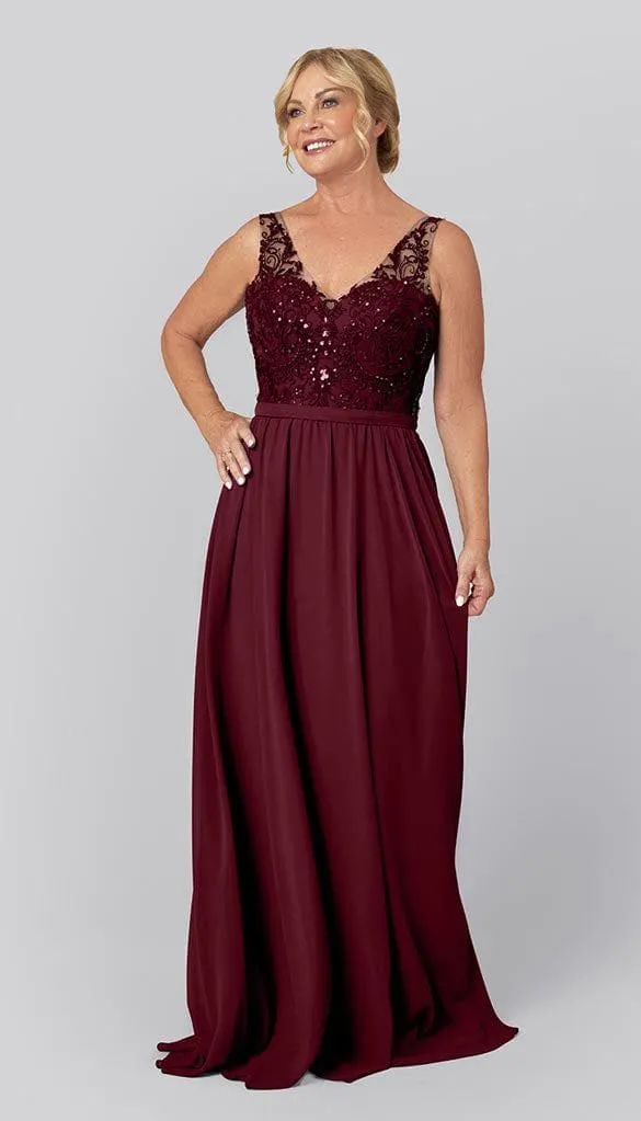 Betsy - Beaded Mother of the Bride Dress