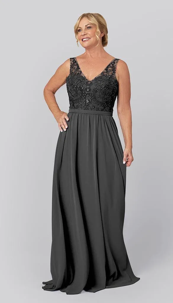 Betsy - Beaded Mother of the Bride Dress