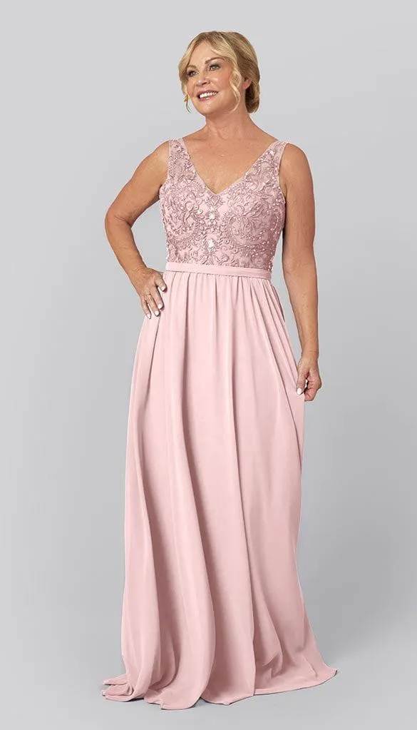 Betsy - Beaded Mother of the Bride Dress