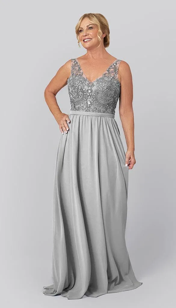 Betsy - Beaded Mother of the Bride Dress