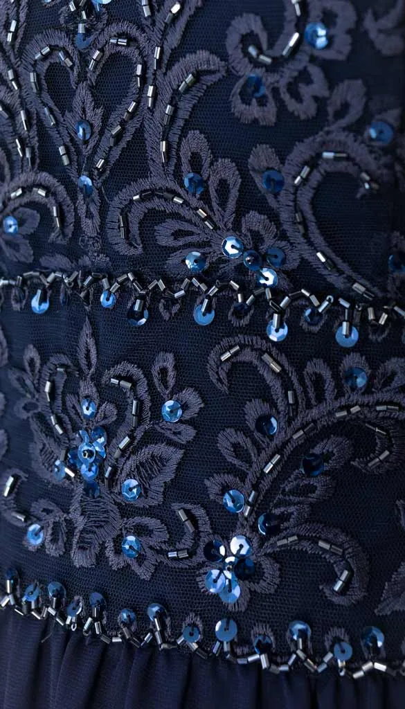 Betsy - Beaded Mother of the Bride Dress