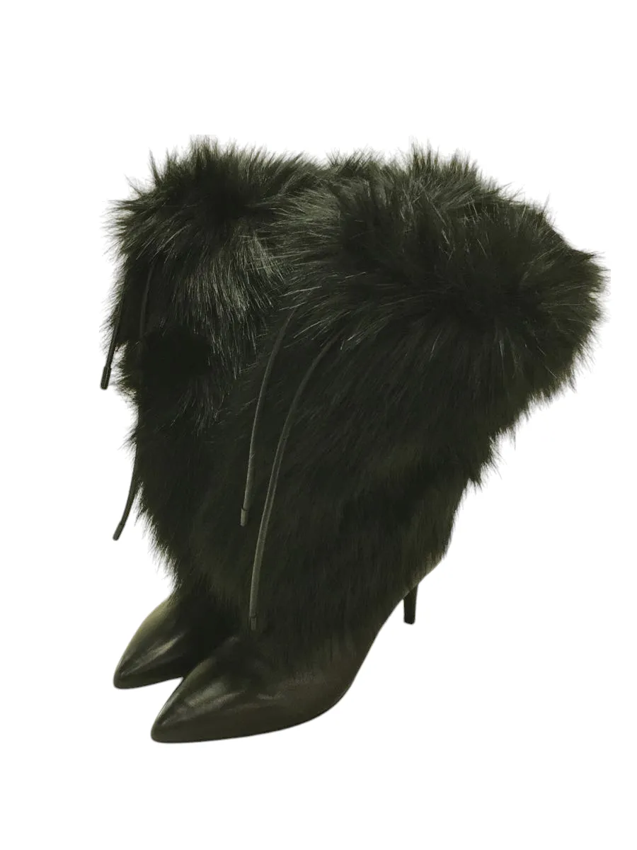 Black Fur Boots 37