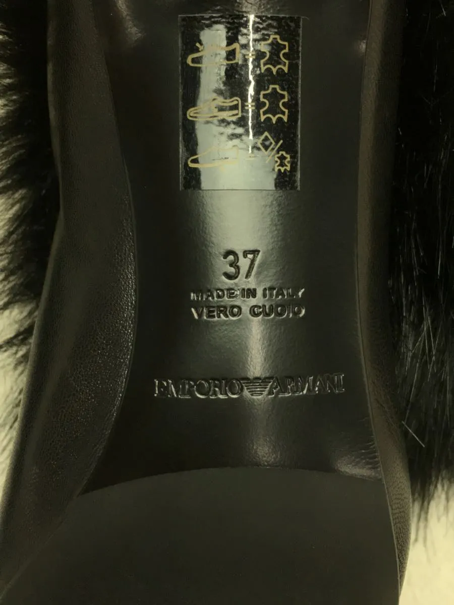 Black Fur Boots 37