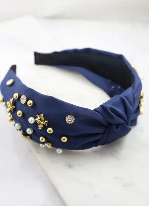 Brantford Bee Embellished Headband -- 3 Colors!