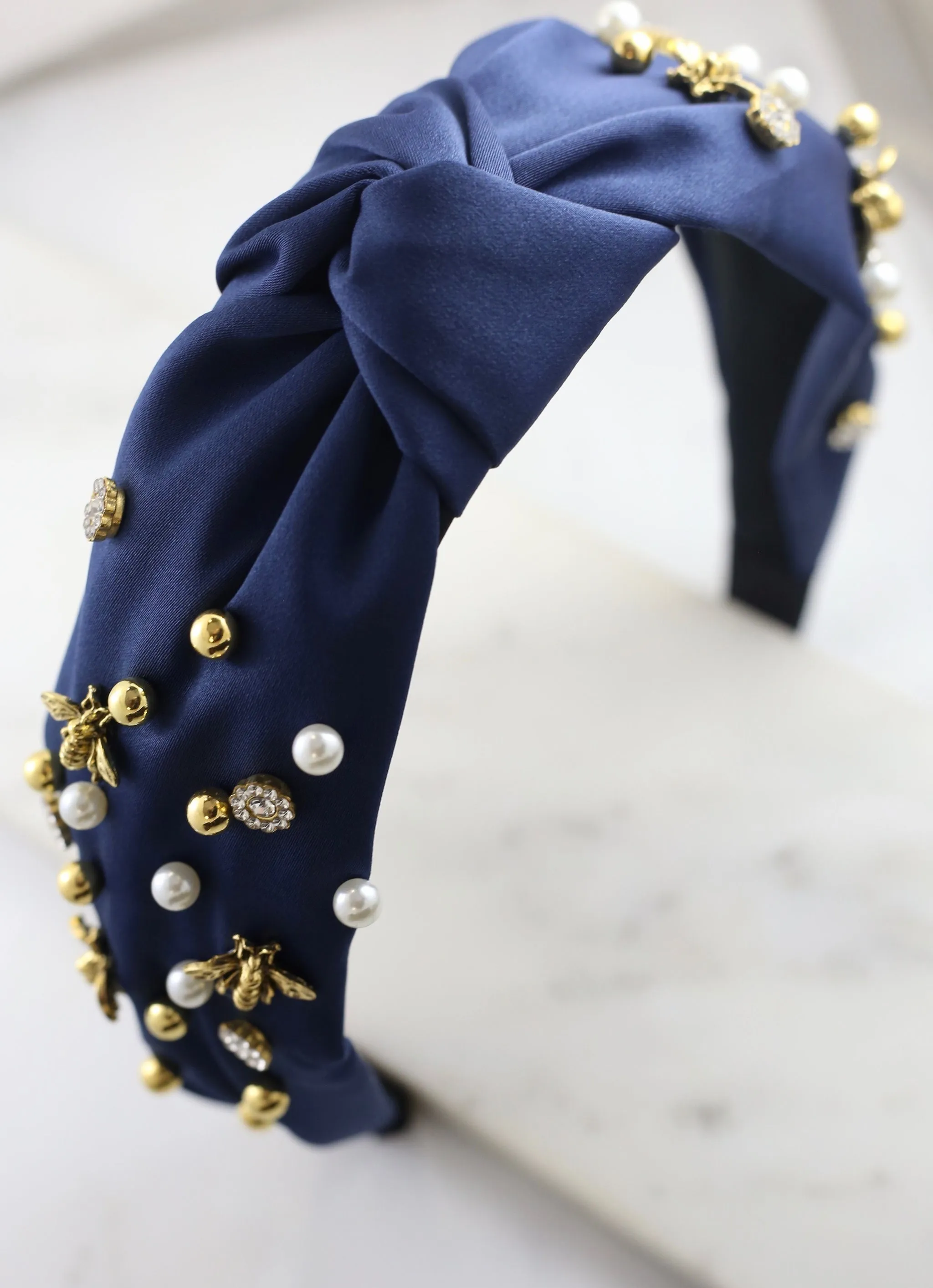 Brantford Bee Embellished Headband -- 3 Colors!