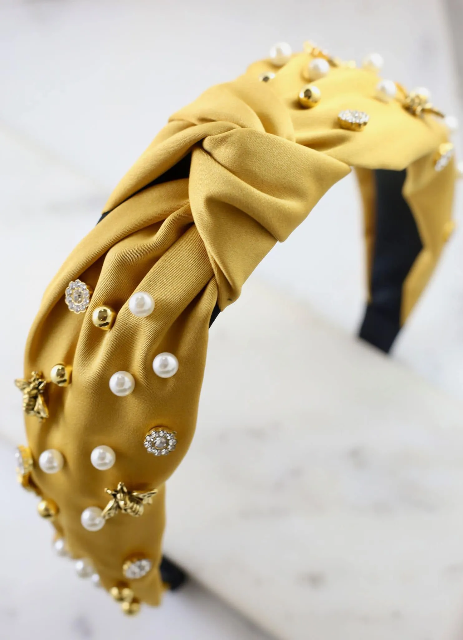 Brantford Bee Embellished Headband -- 3 Colors!