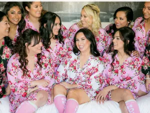 Bridesmaid Gift Idea~Bridesmaid Gifts~Set of Bridesmaid Robes~Bridal Party Robes~Mother of the Bride Gift Idea, Bride Robe