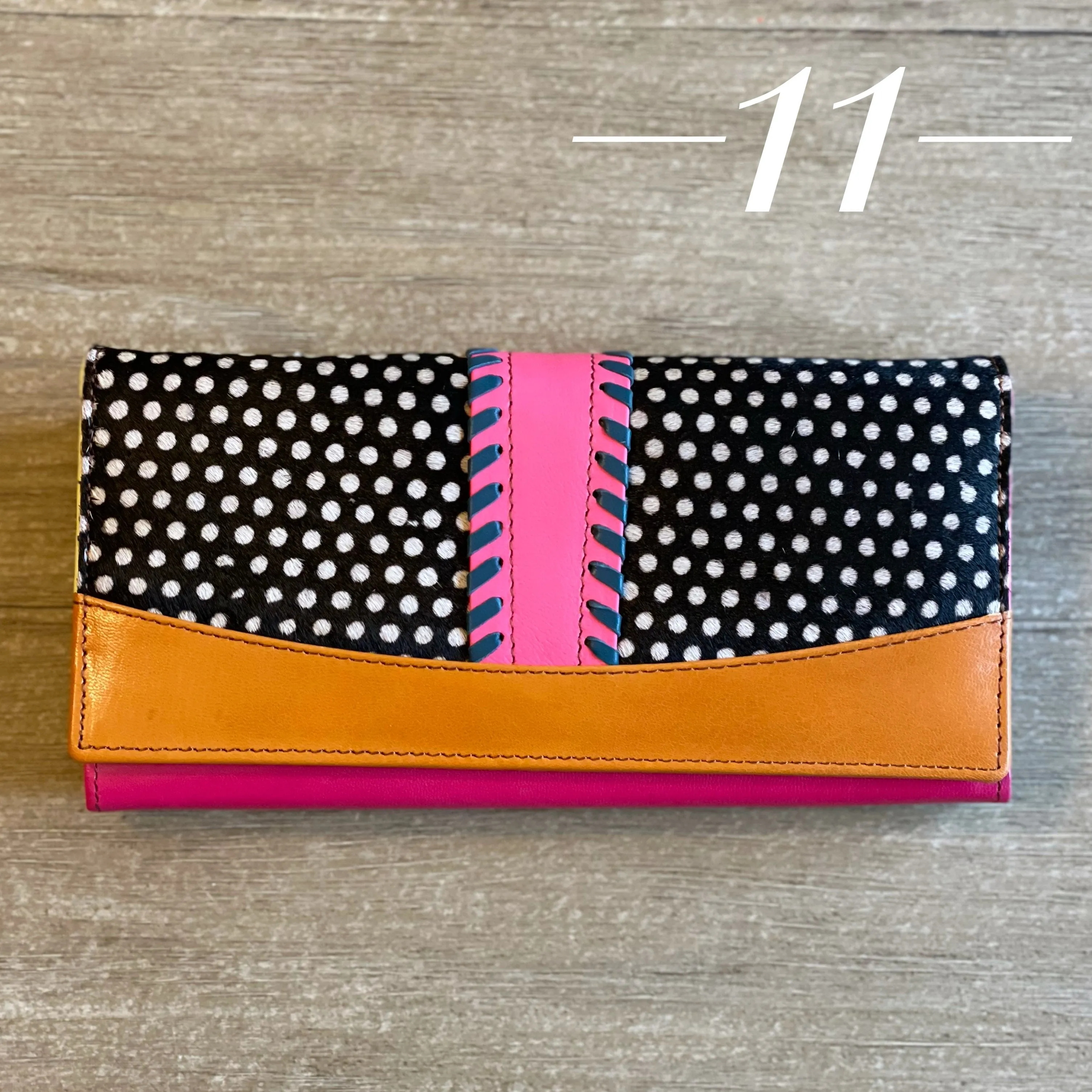 Brooks Leather Wallet -- Several Patterns!