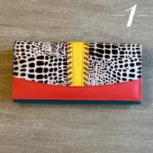 Brooks Leather Wallet -- Several Patterns!