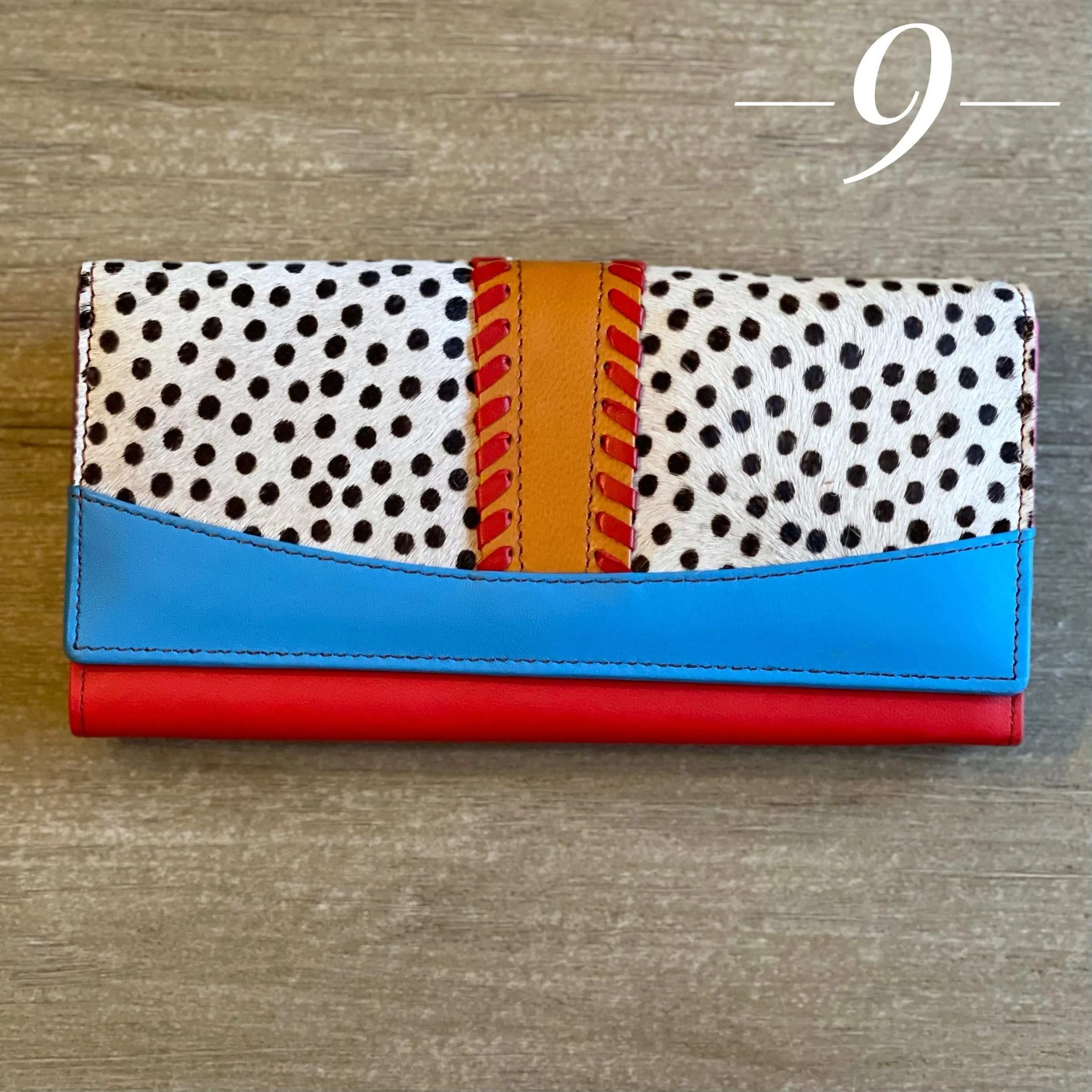 Brooks Leather Wallet -- Several Patterns!