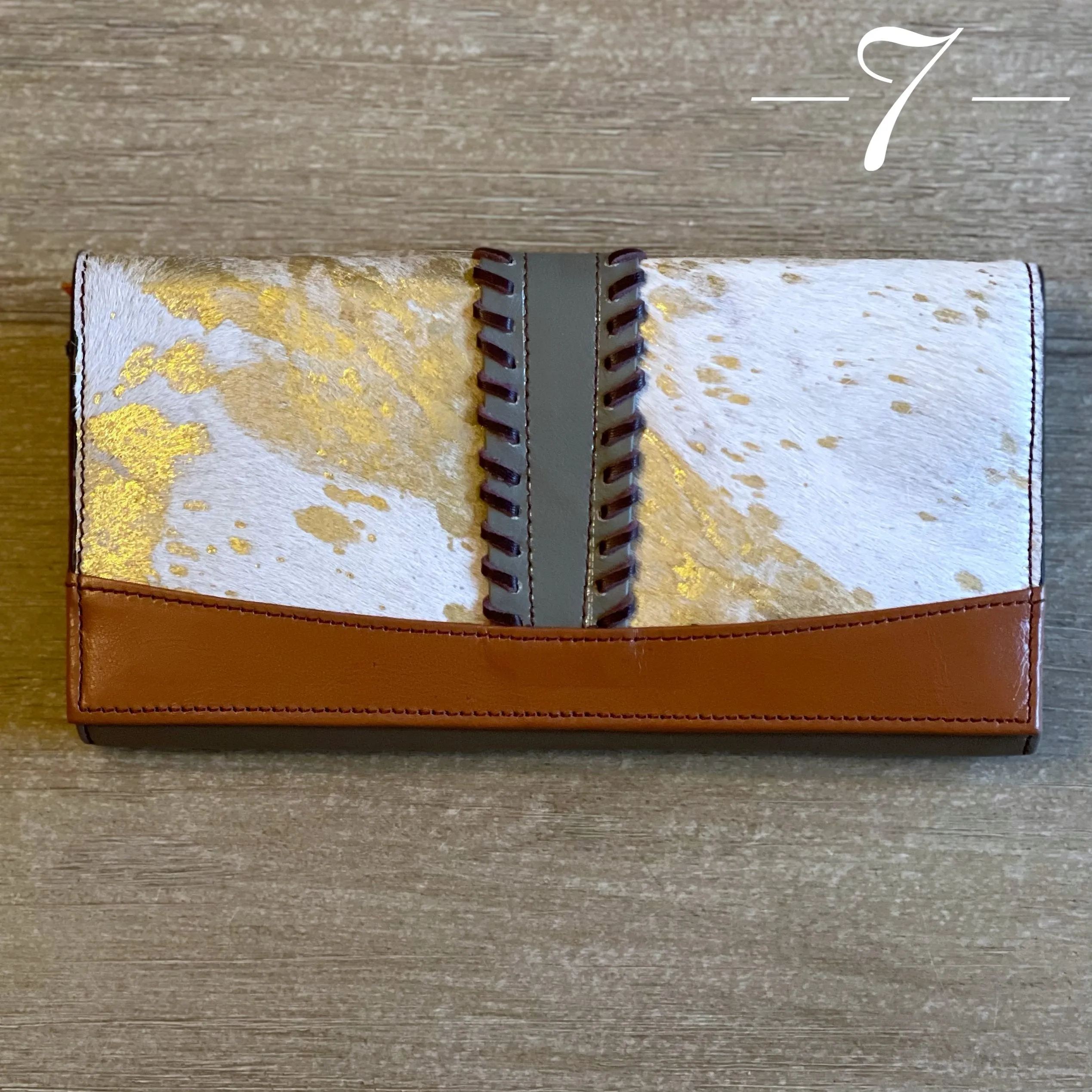 Brooks Leather Wallet -- Several Patterns!