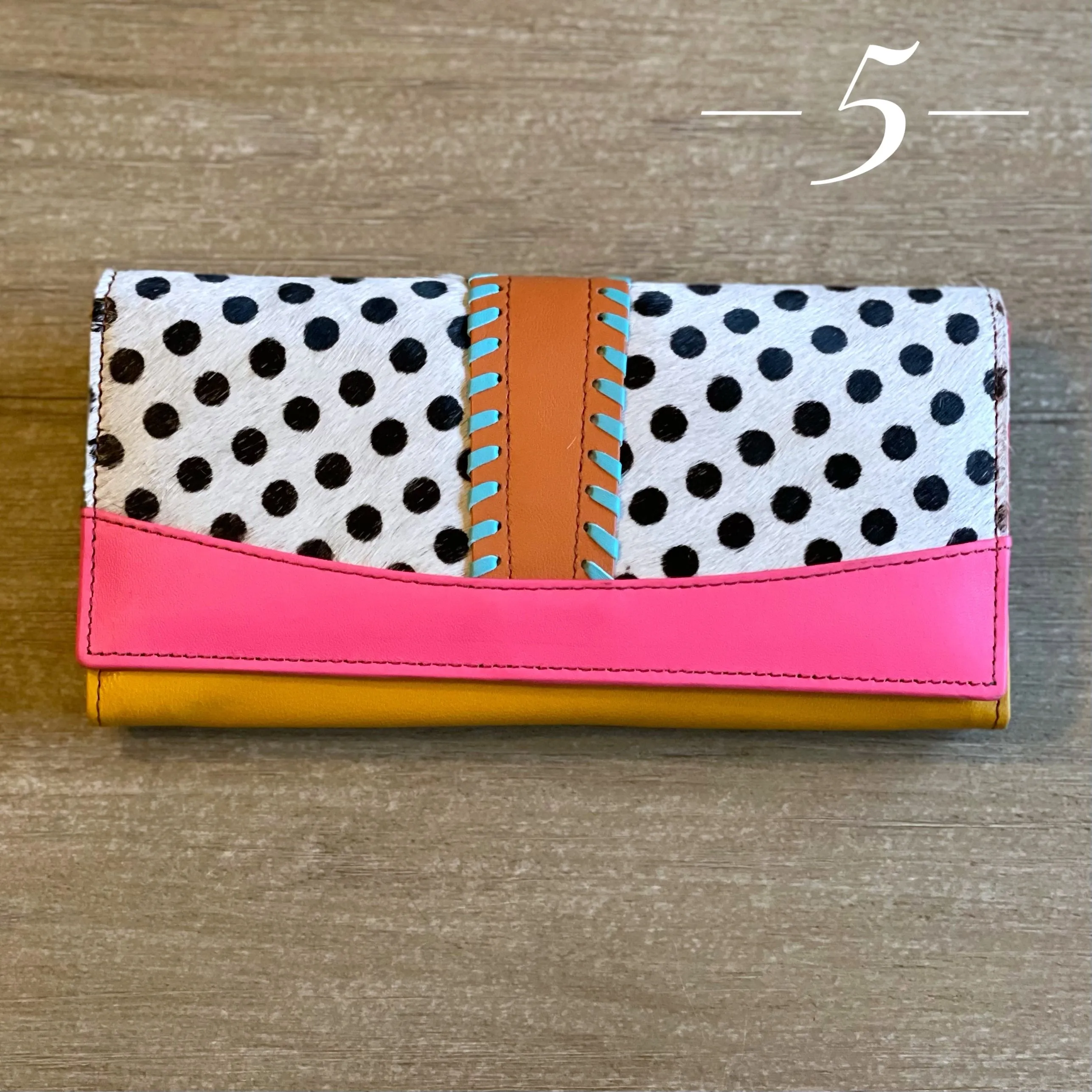 Brooks Leather Wallet -- Several Patterns!