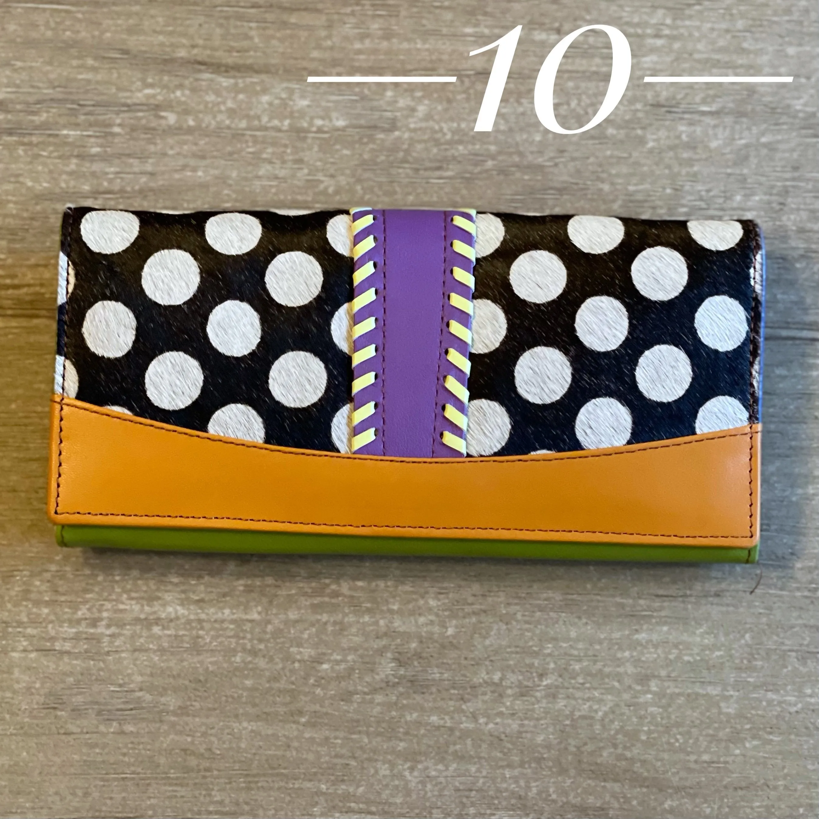 Brooks Leather Wallet -- Several Patterns!