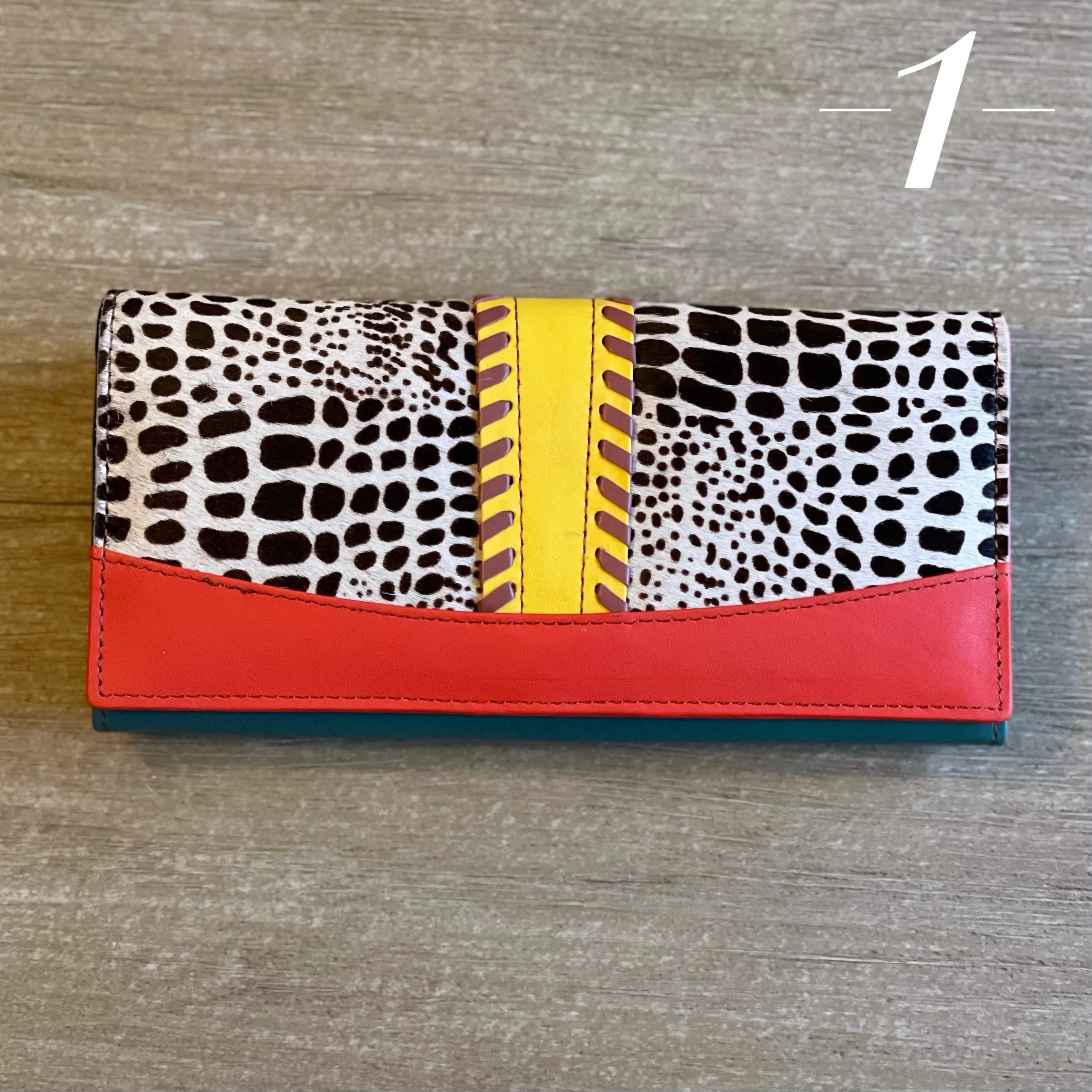 Brooks Leather Wallet -- Several Patterns!