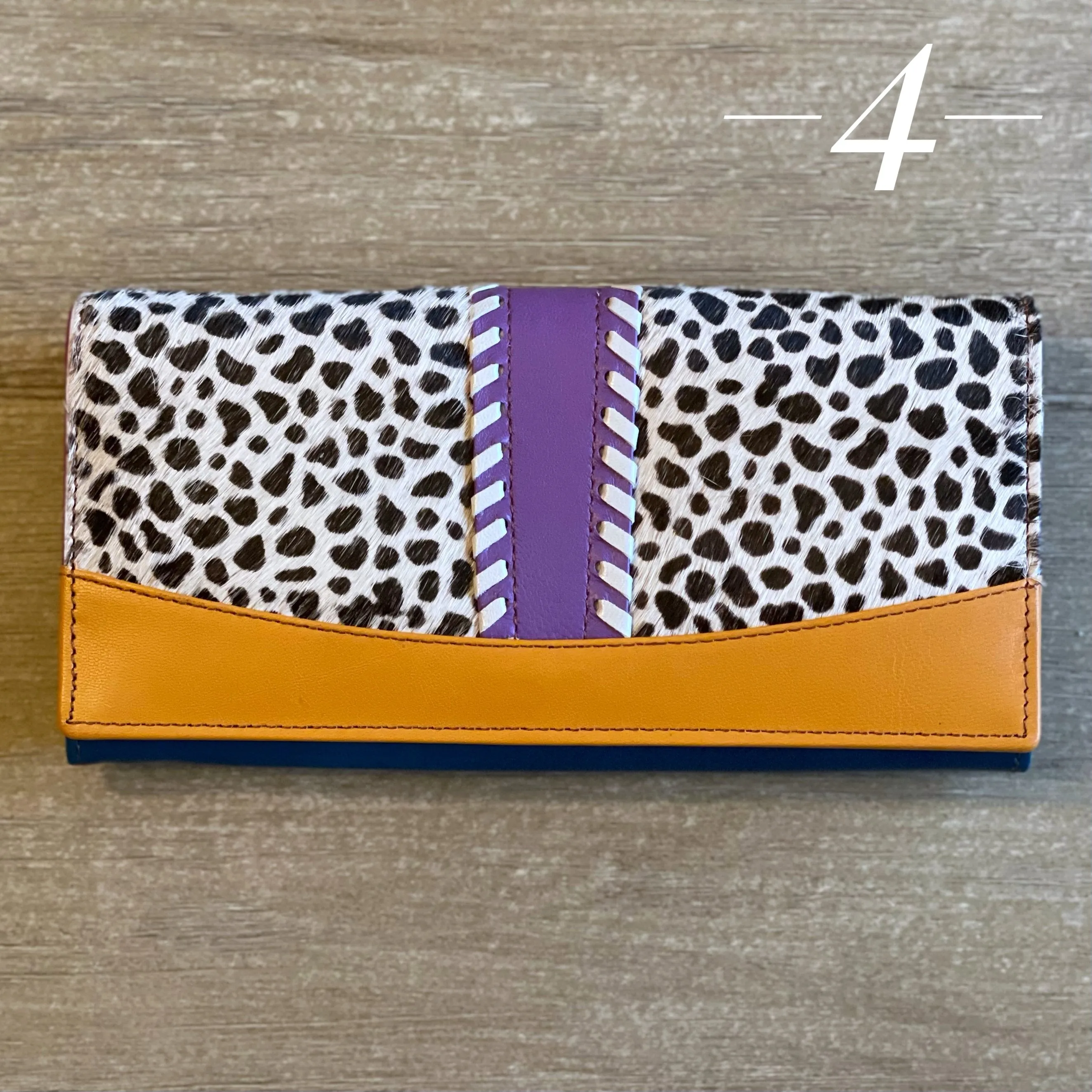 Brooks Leather Wallet -- Several Patterns!