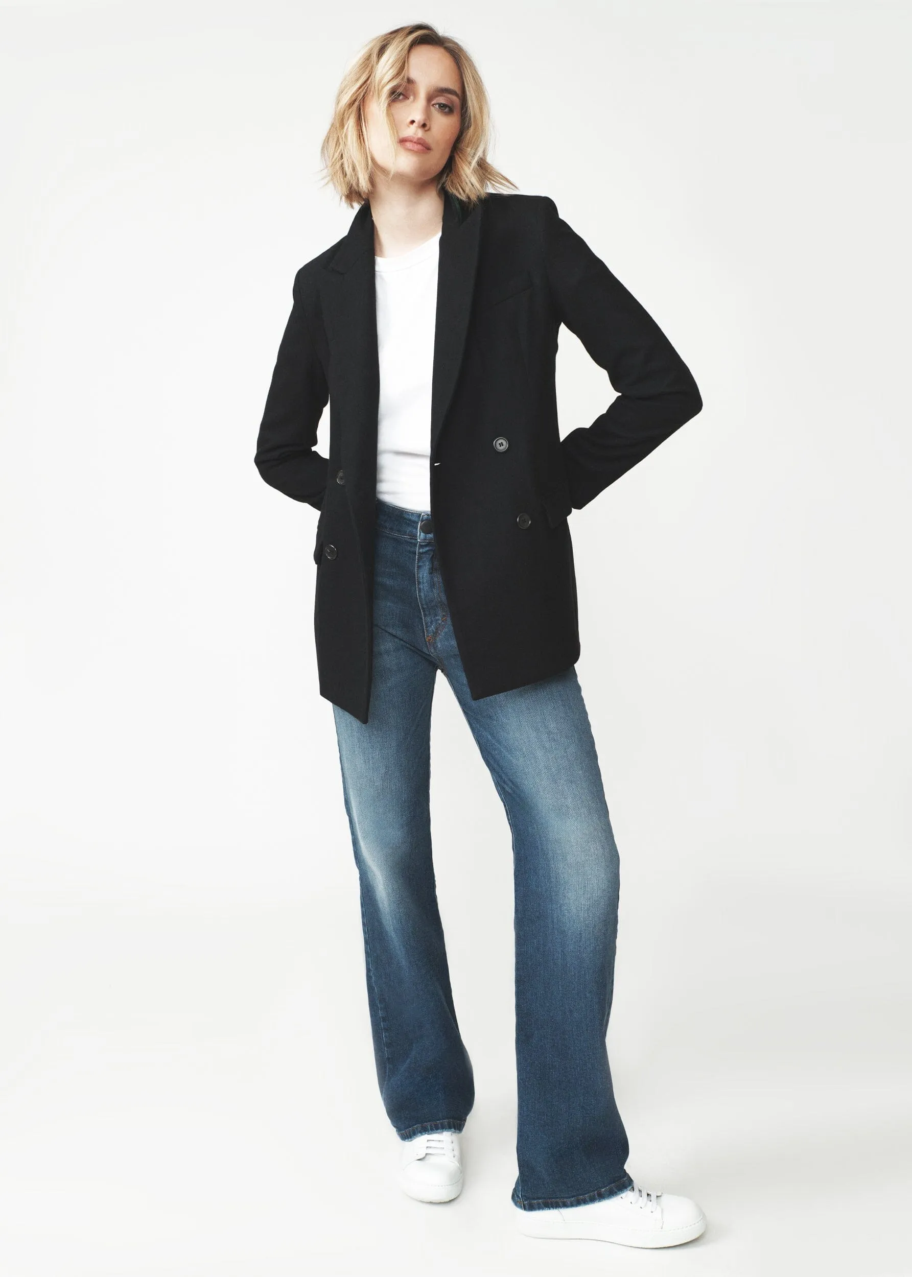 BRUNA DOUBLE BREASTED BLAZER