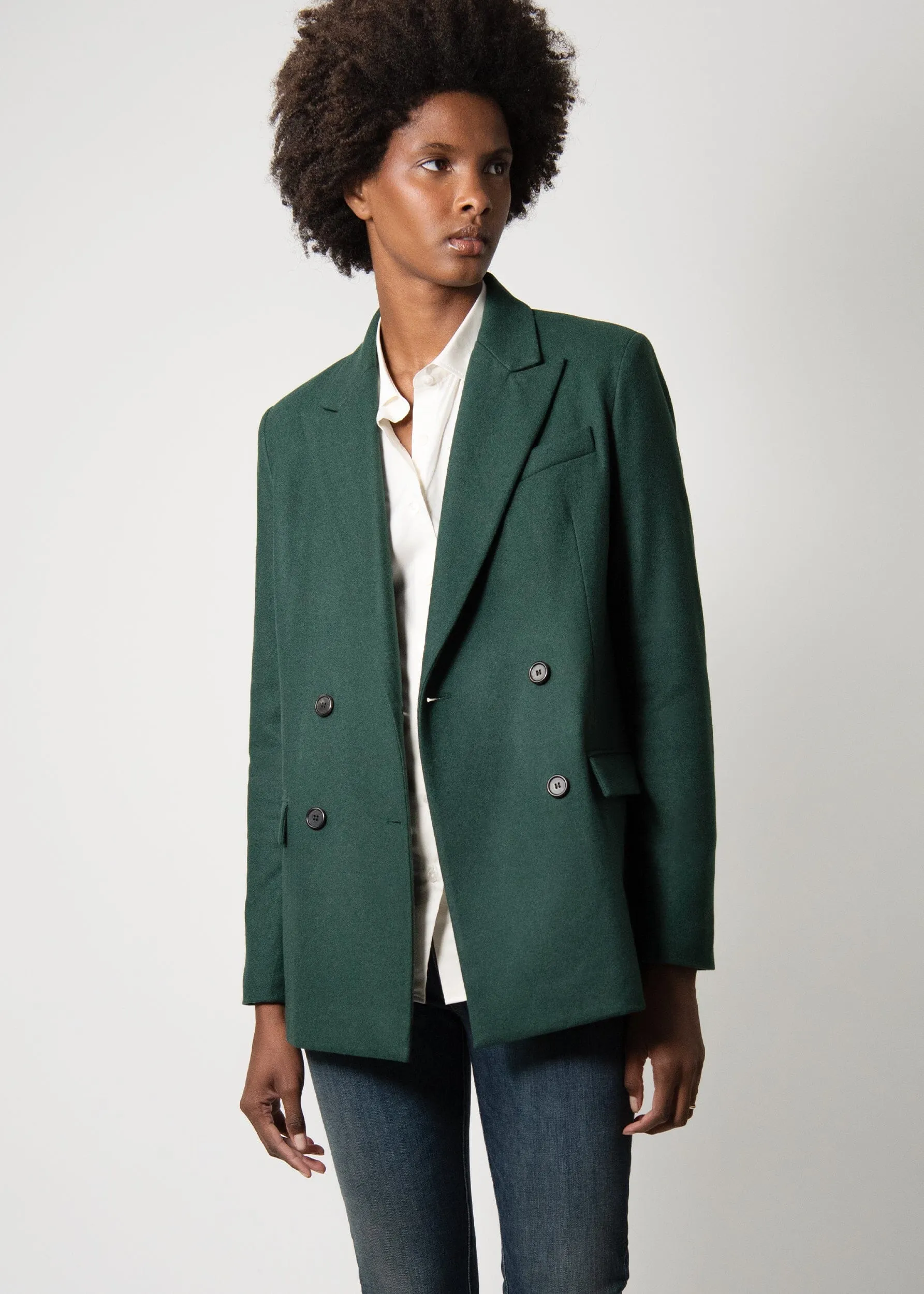 BRUNA DOUBLE BREASTED BLAZER