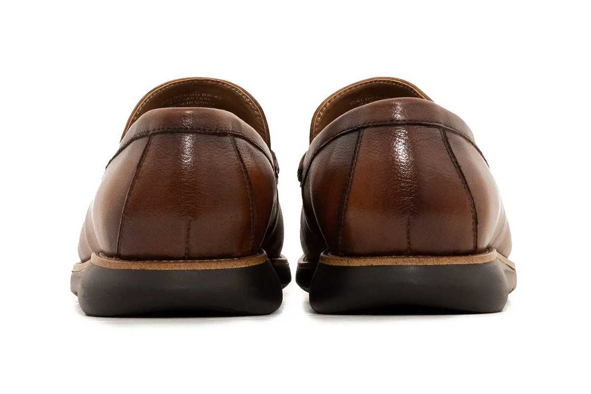Calderon Penny Loafer - Brown