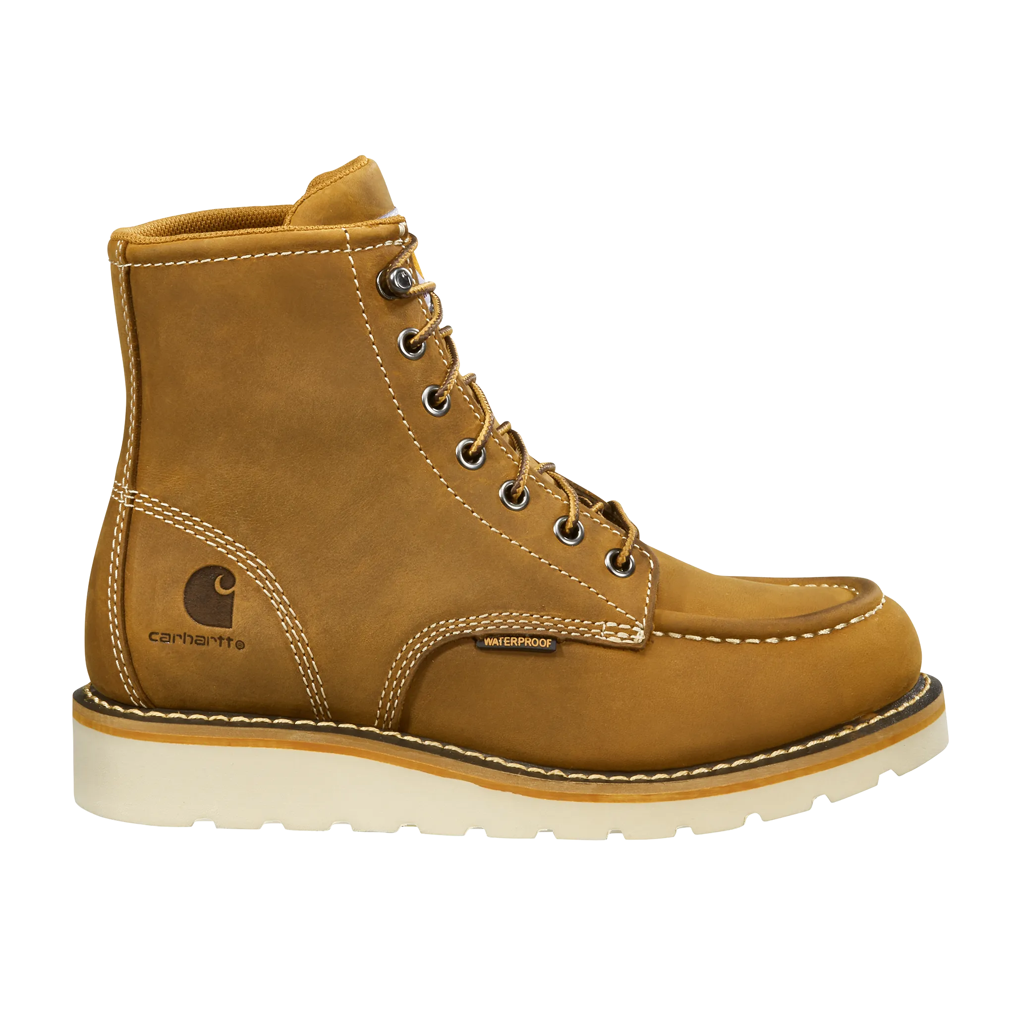 Carhartt Women's Waterproof 6-Inch Moc Toe Wedge Boot