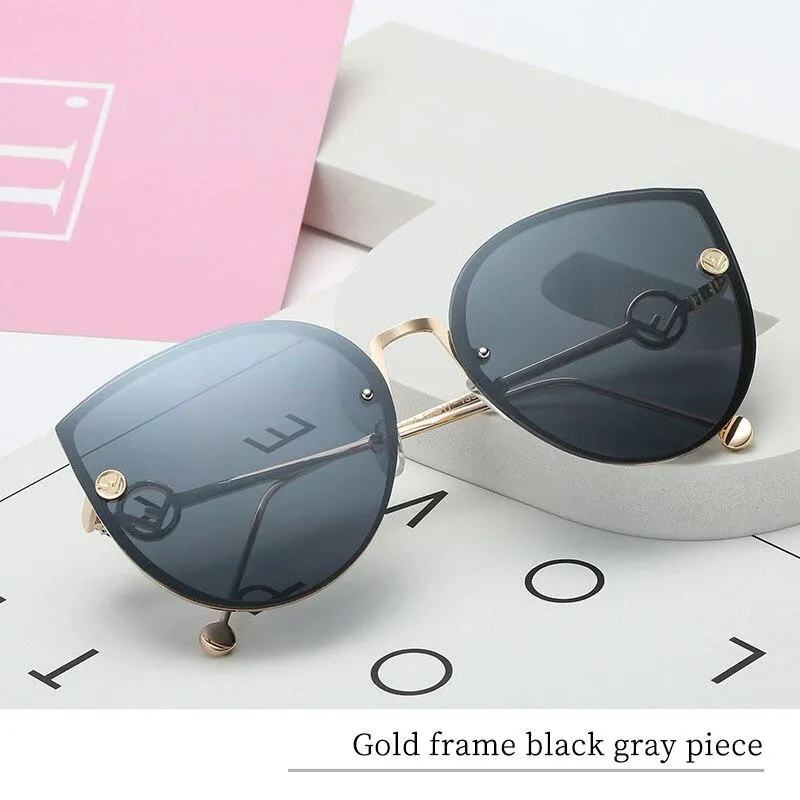 Cat Eye Sunglasses Driver Goggles Fashion Women's Ocean Glasses