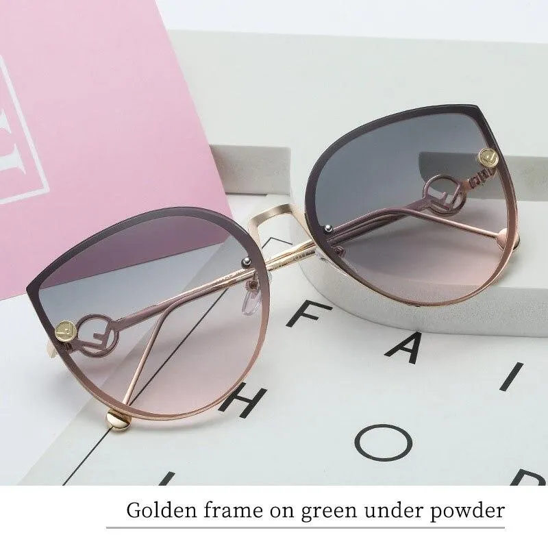 Cat Eye Sunglasses Driver Goggles Fashion Women's Ocean Glasses