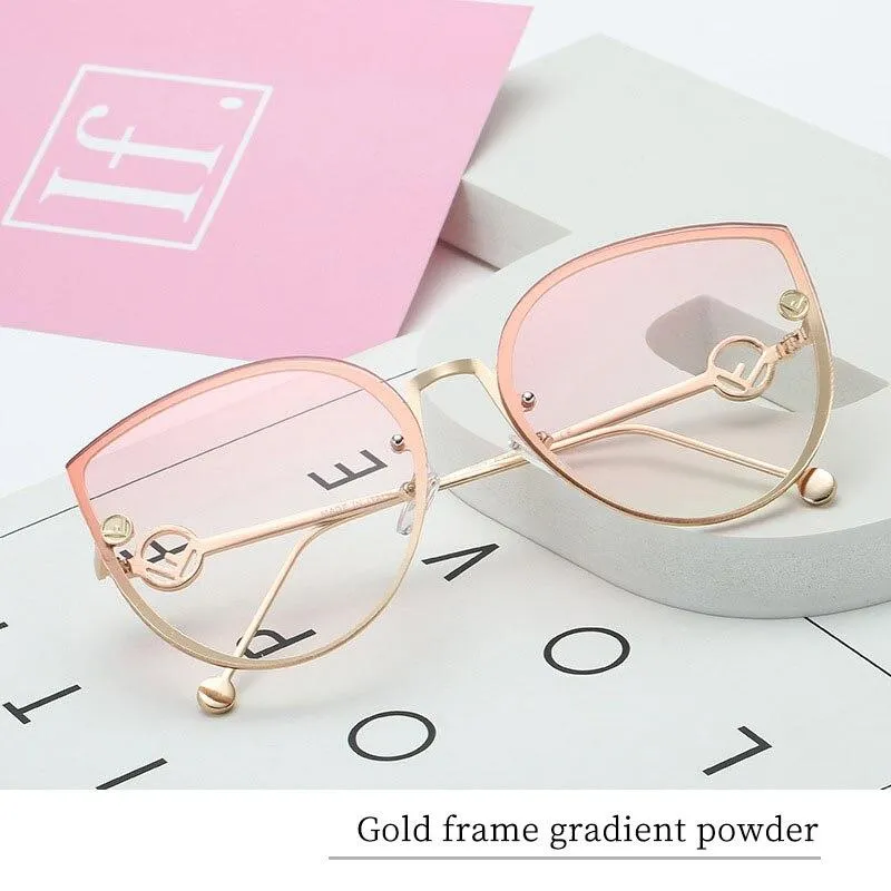 Cat Eye Sunglasses Driver Goggles Fashion Women's Ocean Glasses