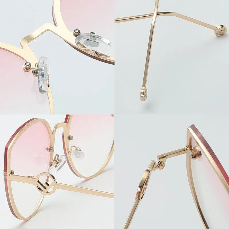Cat Eye Sunglasses Driver Goggles Fashion Women's Ocean Glasses