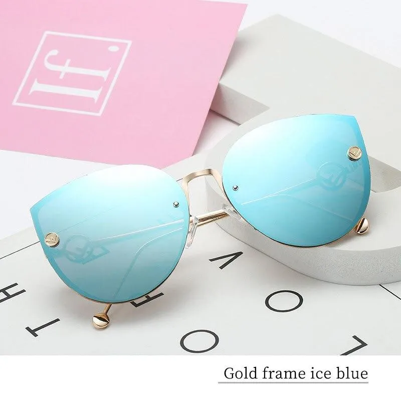Cat Eye Sunglasses Driver Goggles Fashion Women's Ocean Glasses