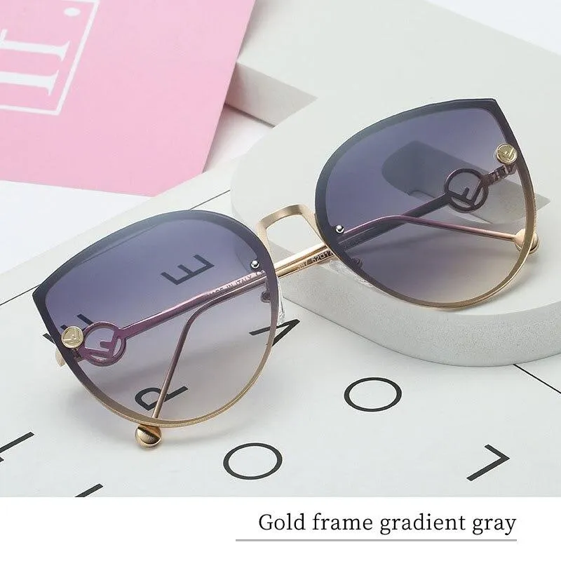 Cat Eye Sunglasses Driver Goggles Fashion Women's Ocean Glasses