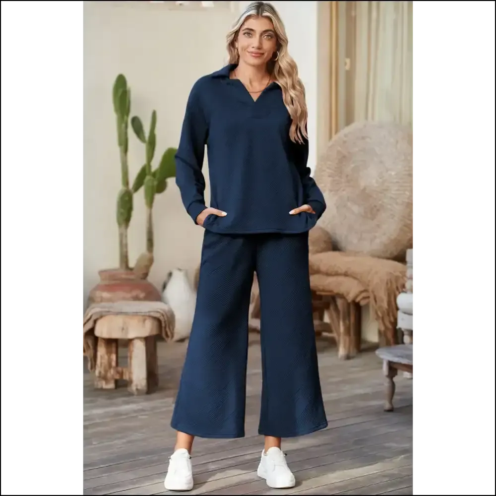 Chic Black Pants Set: Because Adulting is Hard  👑 Wide Leg Pants for the Win! Needful Things