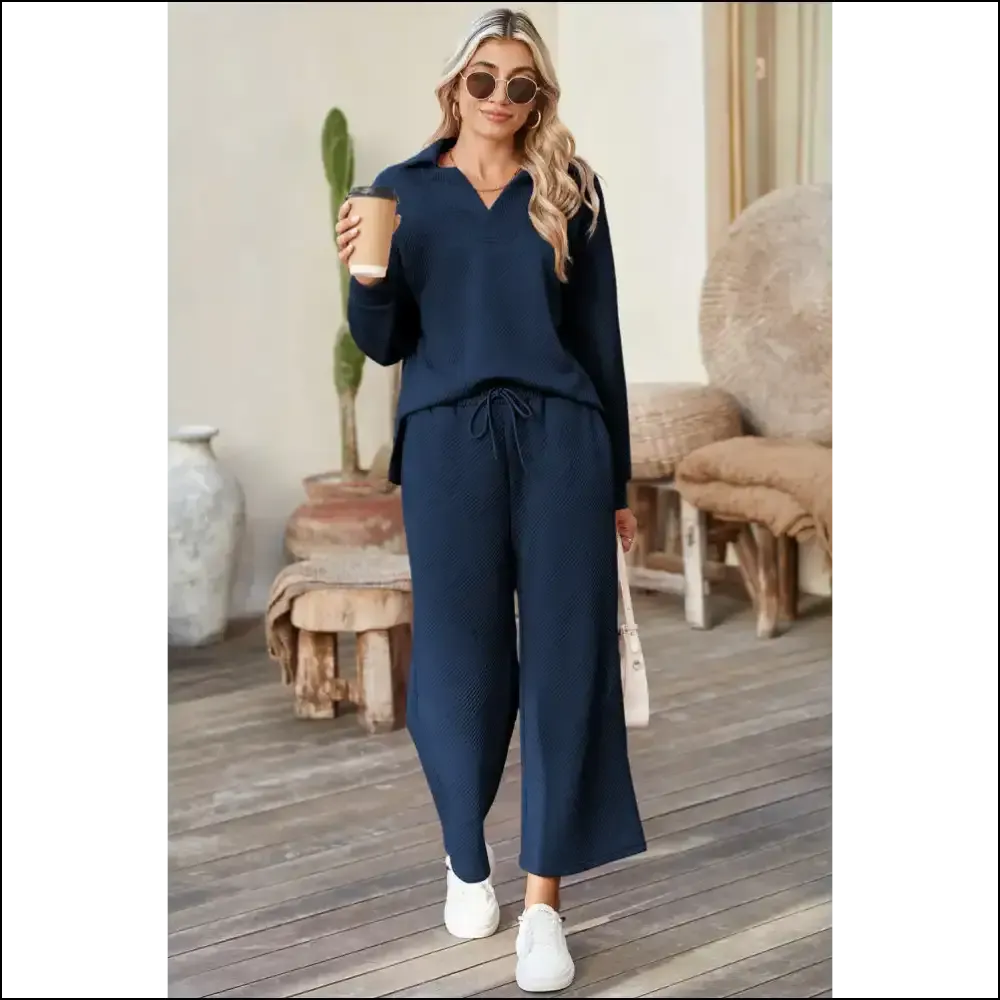 Chic Black Pants Set: Because Adulting is Hard  👑 Wide Leg Pants for the Win! Needful Things