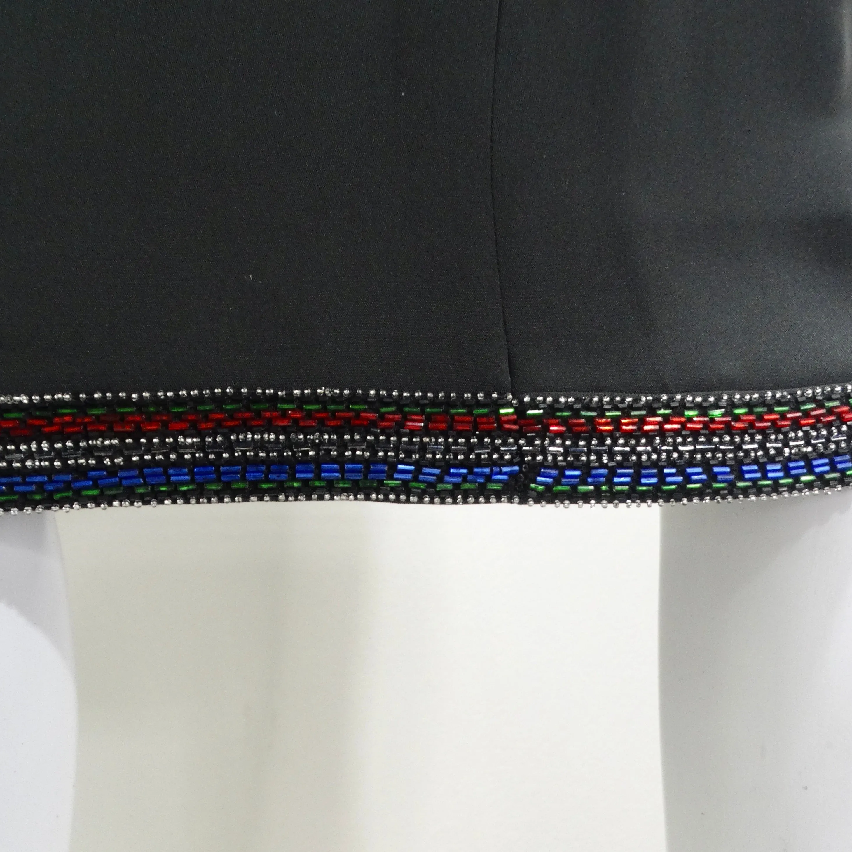 Chloe By Karl Lagerfeld 1980s Embellished Midi Dress
