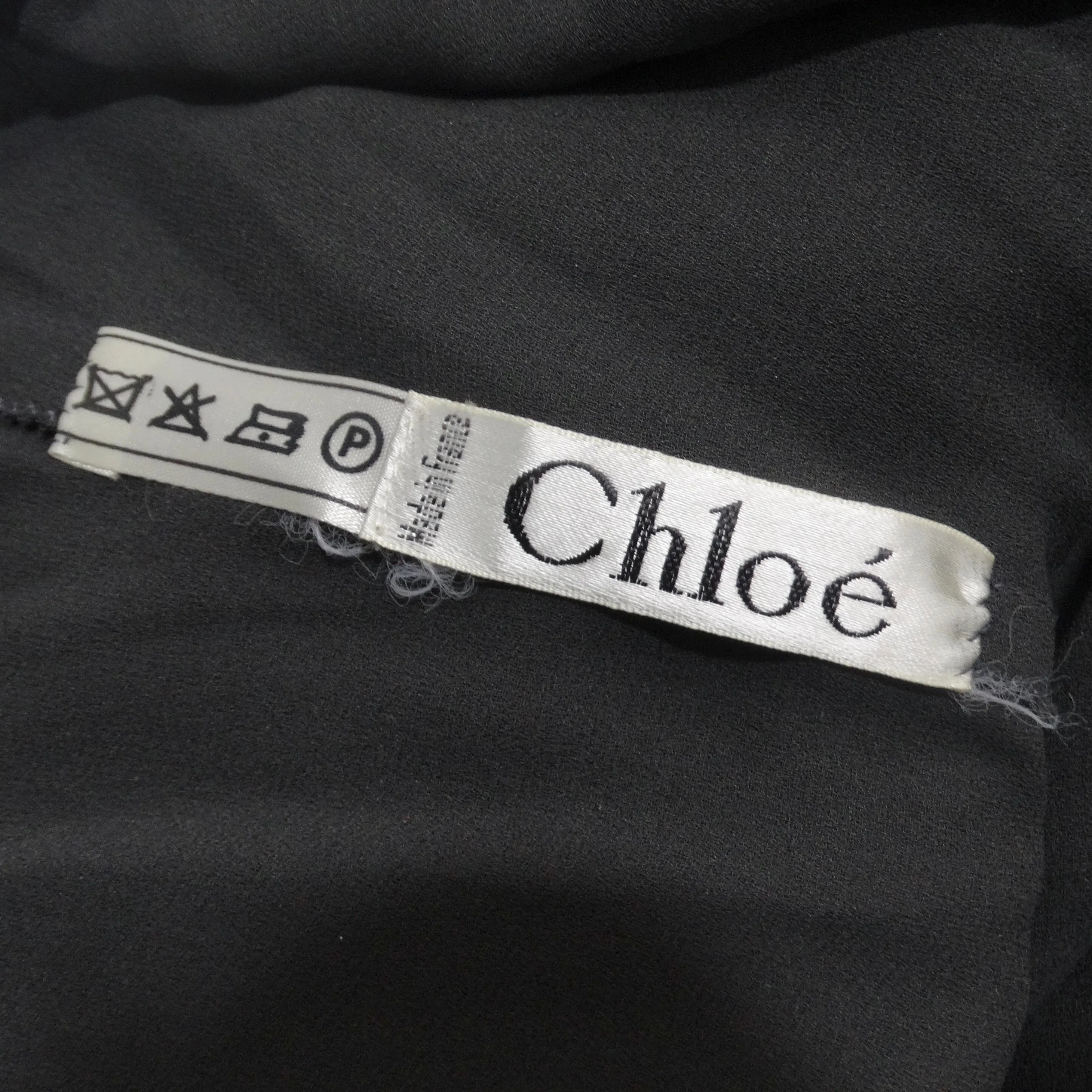 Chloe By Karl Lagerfeld 1980s Embellished Midi Dress